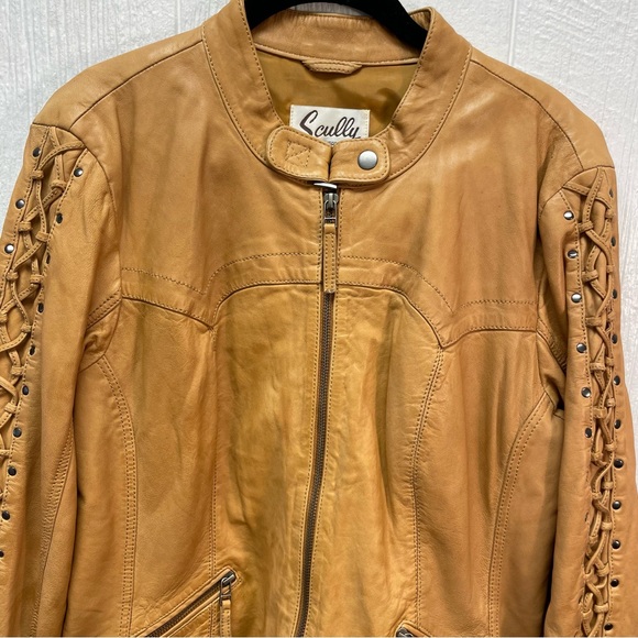 Vintage Scully Women’s Genuine Leather Rockstar Jacket! Real Nubuck Leather! - Picture 4 of 16